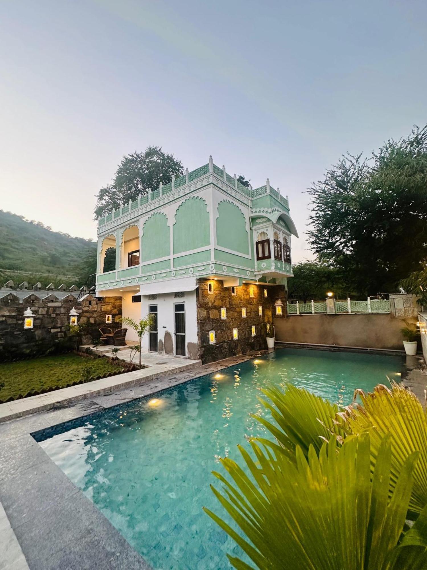 Rajasthan Haveli Villa Udaipur Exterior foto